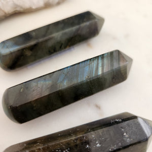 Labradorite Faceted Wand