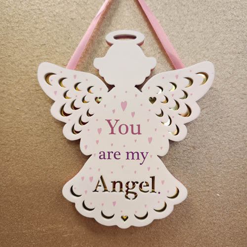 You Are My Angel Hanging (approx. 14x12.5cm)