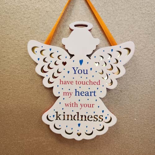 Kindness Angel Hanging (approx. 14x12.5cm)