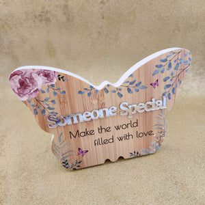 Someone Special Butterfly Plaque