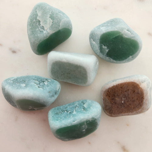 Green Aventurine Seer Stone (assorted)