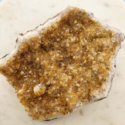 Citrine Cluster (heat-treated approx. 17.4x14.7x3.4cm)