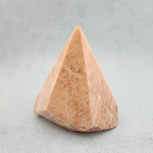 Peach Moonstone Partially Polished Point 