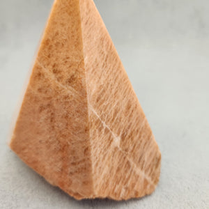 Peach Moonstone Partially Polished Point 