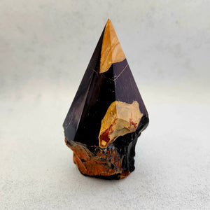 Black Onyx Partially Polished Point