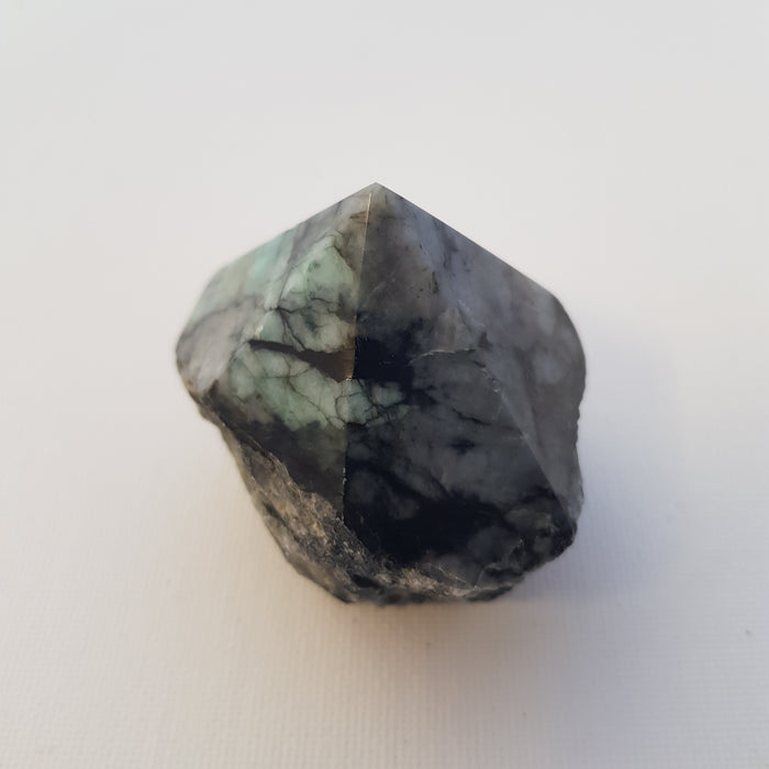 Emerald Plus Partially Polished Point (approx. 5.3x5.8x4.7cm)