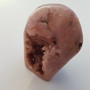 Pink Amethyst Partially Polished Druzy Free Form (approx.