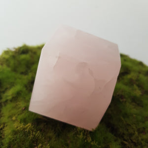 Pink Calcite Balancing Cube