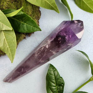 Amethyst Polished Point with Raw End