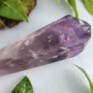 Amethyst Polished Point with Raw End