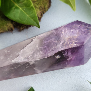 Amethyst Polished Point with Raw End