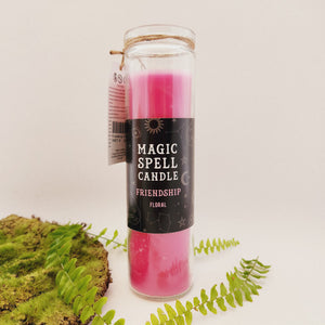 Friendship Floral Magic Spell Candle