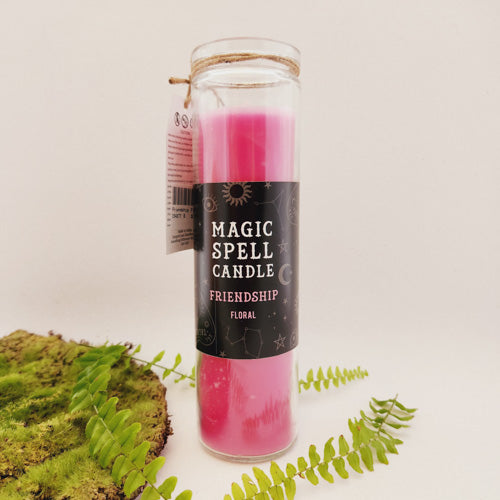 Friendship Floral Magic Spell Candle (approx. 25 hrs. burn time)