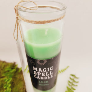 Luck Green Tea Magic Spell Candle