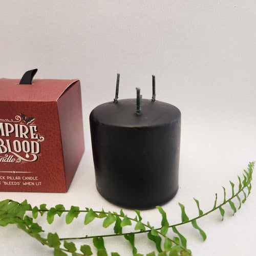 Vampire Blood Pillar Candle Small (approx. 3 hrs. burn time)