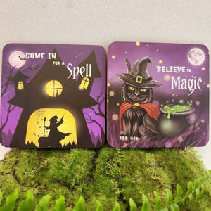 Wicked Witches Coasters set of 4