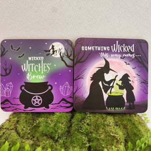 Wicked Witches Coasters set of 4