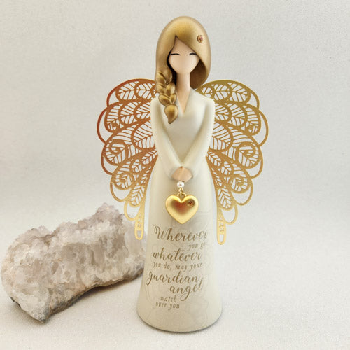 Wherever You Go Angel Ornament (approx. 17.5x10.5cm)