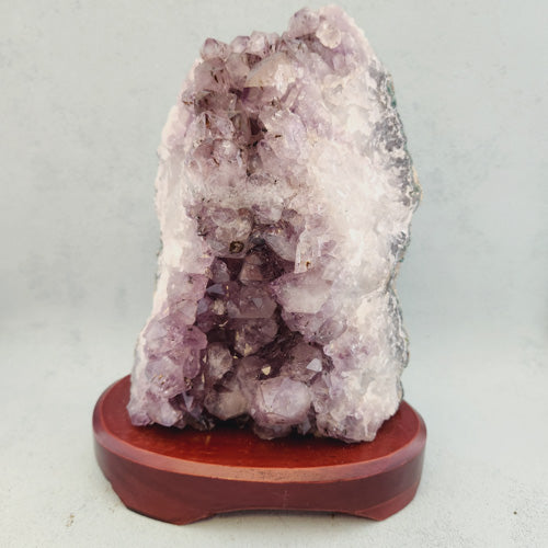 Amethyst Cluster Lamp (approx. 22x16x11cm including base)