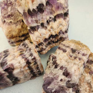 Chevron Amethyst Rough Rock