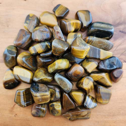 Gold Tiger's Eye Tumble (assorted)