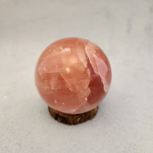 Rose Calcite Sphere