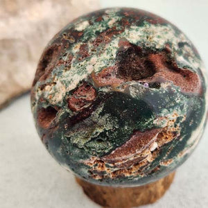 Bloodstone Jasper Sphere