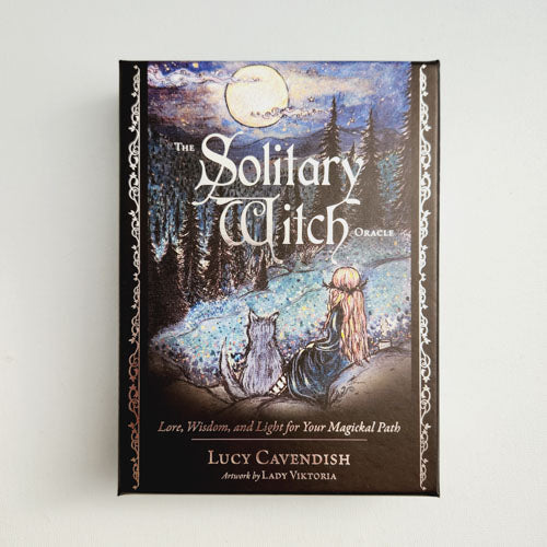 The Solitary Witch Oracle Cards (lore, wisdom, and light for your magickal path. 44 cards and guide book)