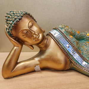 Resting Buddha Gold