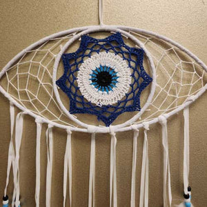 Blue Eye aka Evil Eye Dream Catcher