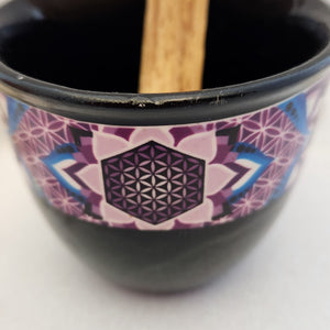 Flower of Life Smudge Bowl