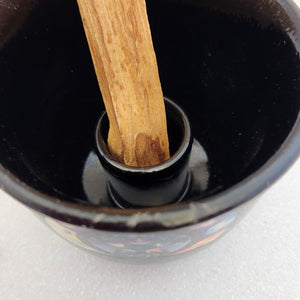 Pentacle Ceramic Smudge Pot