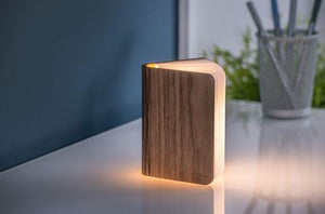 Walnut Look Mini Smart LED Booklight