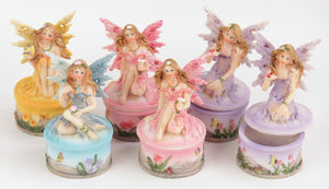 Fairy Trinket Boxes assorted (approx. 4.3x4x7cm)