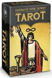 Mini Radiant Wise Spirit Tarot Deck (approx. 9x6x3cm)