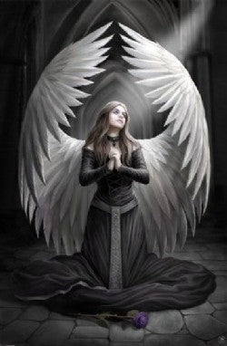 Prayer For The Fallen Canvas by Anne Stokes (approx. 50x70cm)
