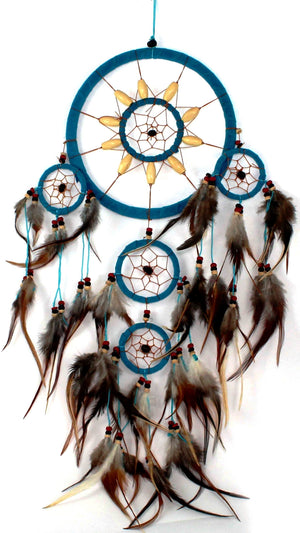 Turquoise Dreamcatcher (approx. 16cm)