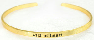 Wild at Heart Bracelet (gold colour)