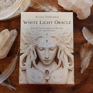 White Light Oracle Cards boxed set – front cover with oracle deck design