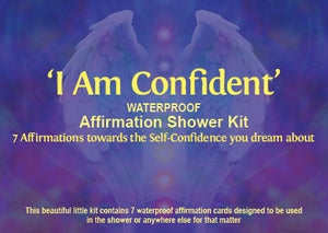 I Am Confident Affirmation Shower Kit