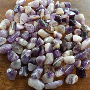 Chevron Amethyst Tumble