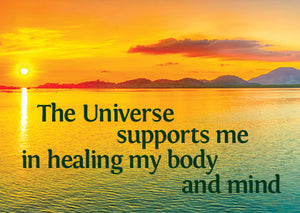 I Am Healing Myself Affirmation Shower Kit