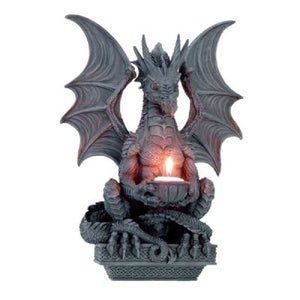 Dragon Tealight Candle Holder (wall mounted. approx. 37x26.5x15cm)