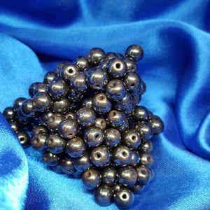 Magnetic Hematite Bead (8mm)