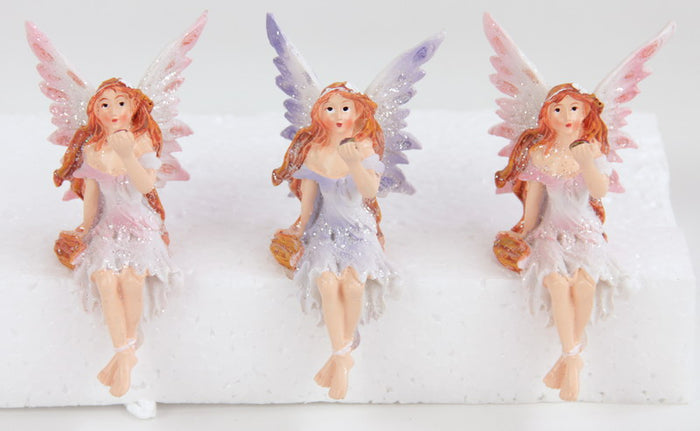 Fairy Shelf Sitter (assorted. approx. 5.5x11.2x6cm)